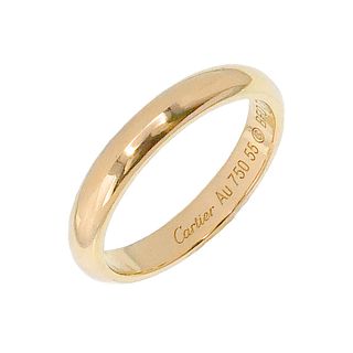 CARTIER 1895 CLASSIC 18K YELLOW GOLD RING