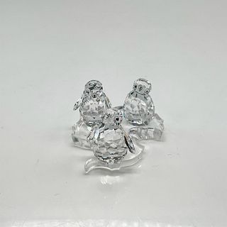 Swarovski Crystal Figurine, Baby Penguins
