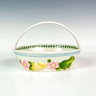 Portmeirion Porcelain Frog Oval Bread Basket