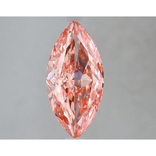 2.06 ct, Vivid Pink/VS1, Marquise cut IGI Graded Lab Grown Diamond