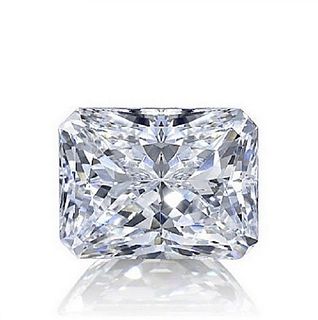 NO-RESERVE LOT: 4.06 ct, Radiant cut GIA Graded Lab Grown Diamond