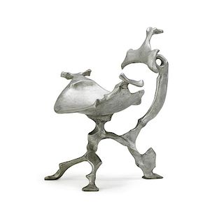 DENIS WAGNER Sculptural aluminum chair