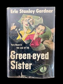 Erle Stanley Gardner The Case of The Green-Eyed Sister William Morrow 1953 First Edition