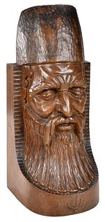 Early Malvina Cornell Hoffman Wood Sculpture