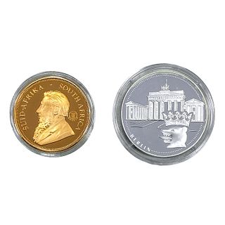 2010 Krugerrand 1oz. Gold Proof Berlin Mintmark