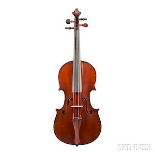 French Violin, Jerome Thibouville-Lamy, labeled Copie de/Nicolaus Amatius Cremoniea Hieroni-/-mi Filius Antoni Nepos fecit 16