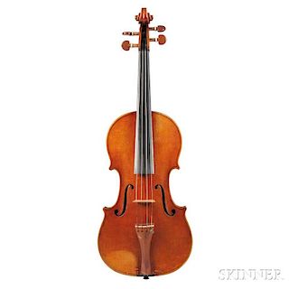 German Violin, Heinrich Th. Heberlein, Jr., Markneukirchen, 1938, bearing the maker's label and internal brands, length of ba