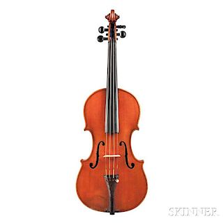 American Violin, August Gemünder, New York, 1885, bearing the maker's label, inscribed internally Made by/August Gemunder/Ne