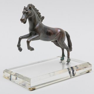 Attributed to Antoine Louis Barye (1796-1875): Horse