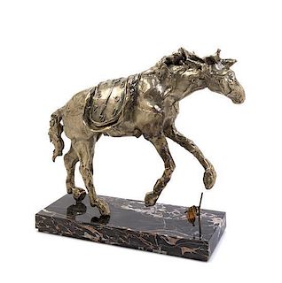 Salvador Dali, (Spanish, 1904-1989), Le cheval à la montre molle, 1981