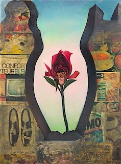 Jane Graverol, (Belgian, 1905-1984), Untitled (A Rose by Any Other Name), 1968