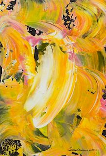 Stanley Casselman, (American, b. 1963), Untitled (Yellow and Pink), 2000