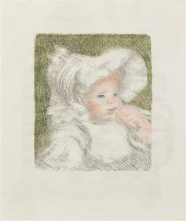 Pierre-Auguste Renoir, (French, 1841-1919), L'Enfant au Biscuit (Jean Renoir), c. 1898-99