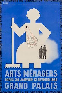 Francis Bernard, (French, 1900-1979), Art Menagers, 1933