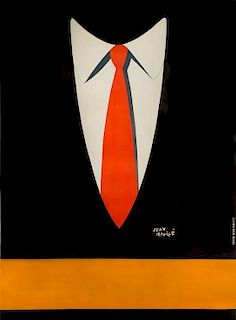 Jean Rouille, (French, 20th Century), La cravate, c. 1950