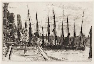 James Abbott McNeill Whistler, (American, 1834-1903), Billingsgate, 1859