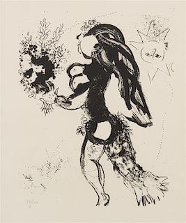 * Marc Chagall, (French/Russian, 1887-1985), L'Offrande, 1960