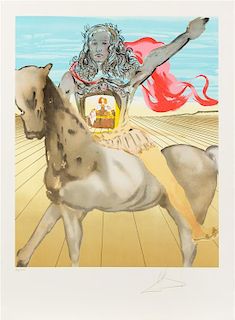Salvador Dali, (Spanish, 1904–1989), Chevalier Surrealiste, 1980