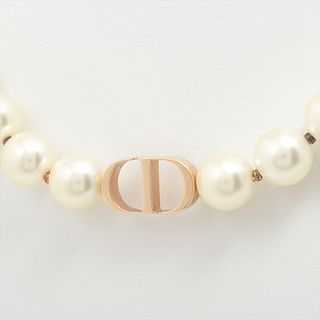 DIOR 30 MONTAGNE GOLD PLATED FAUX PEARL CHOKER