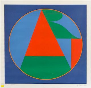 Robert Indiana, (American, b. 1928), Colby ART, 1973