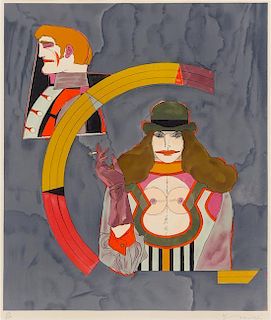 Richard Lindner, (German, 1901 - 1978), Untitled (from Afternoon), 1976