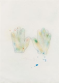 Jim Dine, (American, b. 1935), Hands, 1970-71