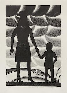Roger Brown, (American, 1941-1997) ( American, 1941-1997), Mother and Child, 1986