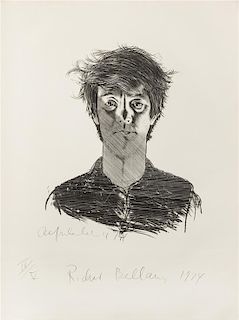 Alfred Leslie, (American, b. 1927), Portrait of Richard Bellamy, 1974
