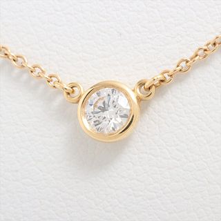 TIFFANY & CO. BY THE YARD DIAMOND 18K YELLOW GOLD NECKLACE