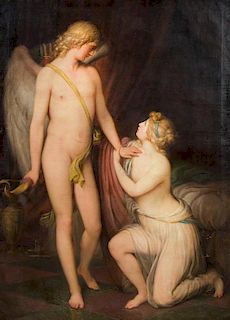 * Josef Schopf, (Austrian, 1745 - 1822), Cupid and Psyche, 1780