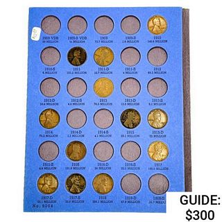 1909-1995 Lincoln and Jefferson Books [187 Coins] 