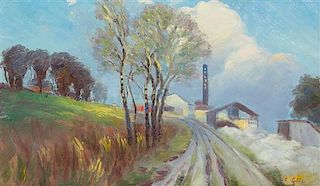 Selden Connor Gile, (American, 1877 - 1947), Untitled (Landscape)