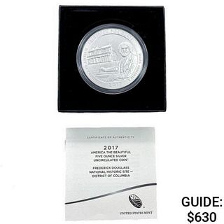 2017 Douglass 5oz Silver Round [1 Coin]   