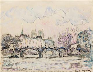 Paul Signac, (French, 1863-1935), Untitled, 1900