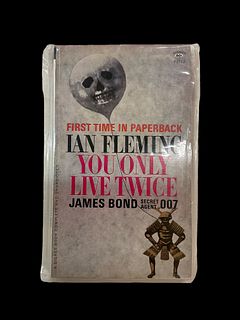 Ian Fleming You Only Live Twice Signet 1965 1st Paperback Printing James Bond