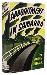 "APPOINTMENT IN SAMARRA" JOHN O'HARA, 1ST EDITION