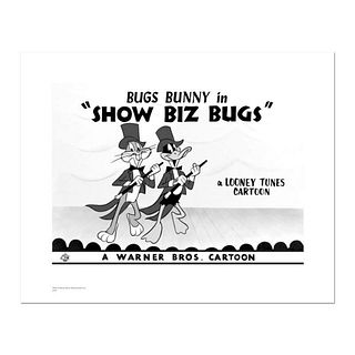 Show Biz Bugs -Both Dancing Numbered Limited Edition Giclee from Warner Bros. with Certificate of Authenticity.