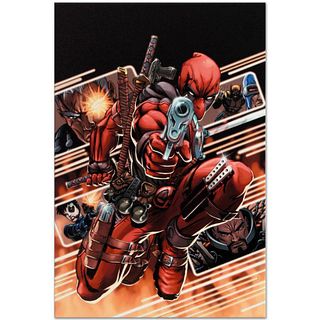 Marvel Comics "Cable & Deadpool #9" Numbered Limited Edition Giclee on Canvas by Patrick Zircher with COA.