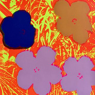 Andy Warhol- Silk Screen "Flowers 11.69"