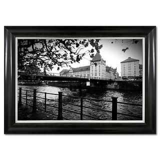 Misha Aronov, "Berlin" Framed Limited Edition Photograph on Canvas, Numbered and Hand Signed with Letter of Authenticity.