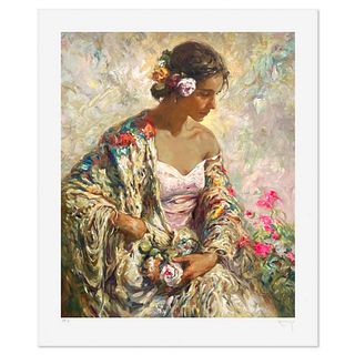 Royo, "Bella Serena" Limited Edition Printer's Proof (29" x 23.5"), Numbered and Hand Signed with Letter of Authenticity.