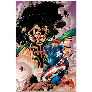 Marvel Comics "Last Hero Standing #5" Numbered Limited Edition Giclee on Canvas by Patrick Olliffe with COA.