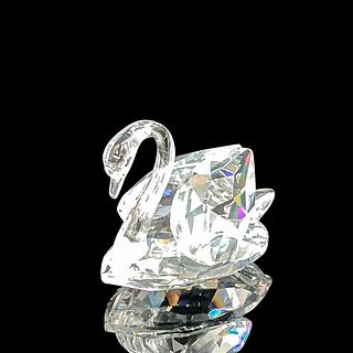 Swarovski Silver Crystal Figurine, Medium Swan