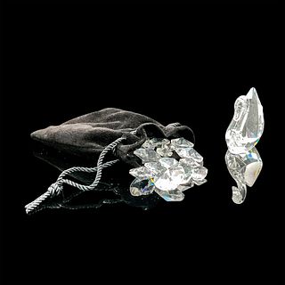 Swarovski Crystal Welcome Gift, Swan plus Hearts