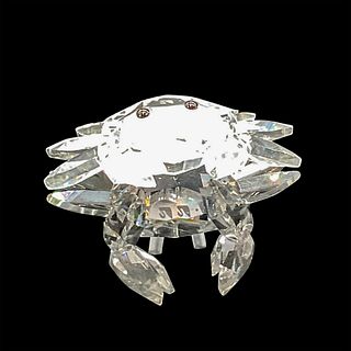 Swarovski Silver Crystal Figurine, Mini Crab