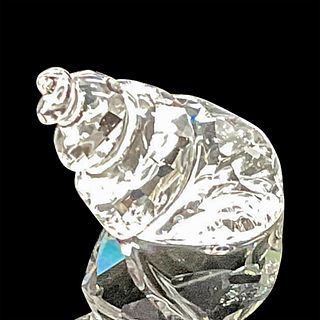 Swarovski Silver Crystal Figurine, Conch