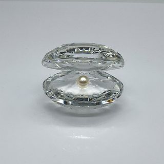 Swarovski Crystal Clam Shell with Pearl