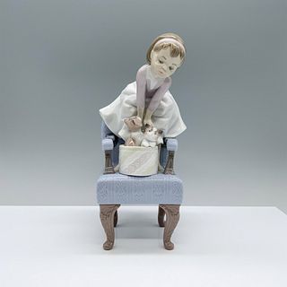 Lladro Porcelain Figurine, Purrfect Friends 1006512