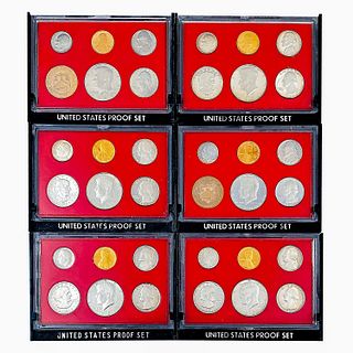 1981-1982 US Proof Mint Sets [85 Coins]