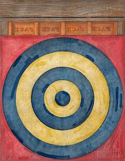 Jasper Johns (American, b. 1930)      Target with Four Faces